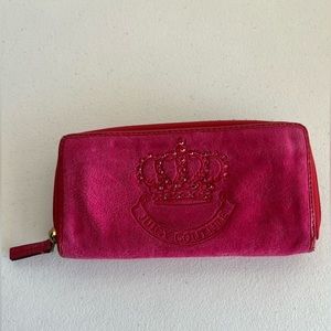Vintage hot pink Juicy Couture wallet